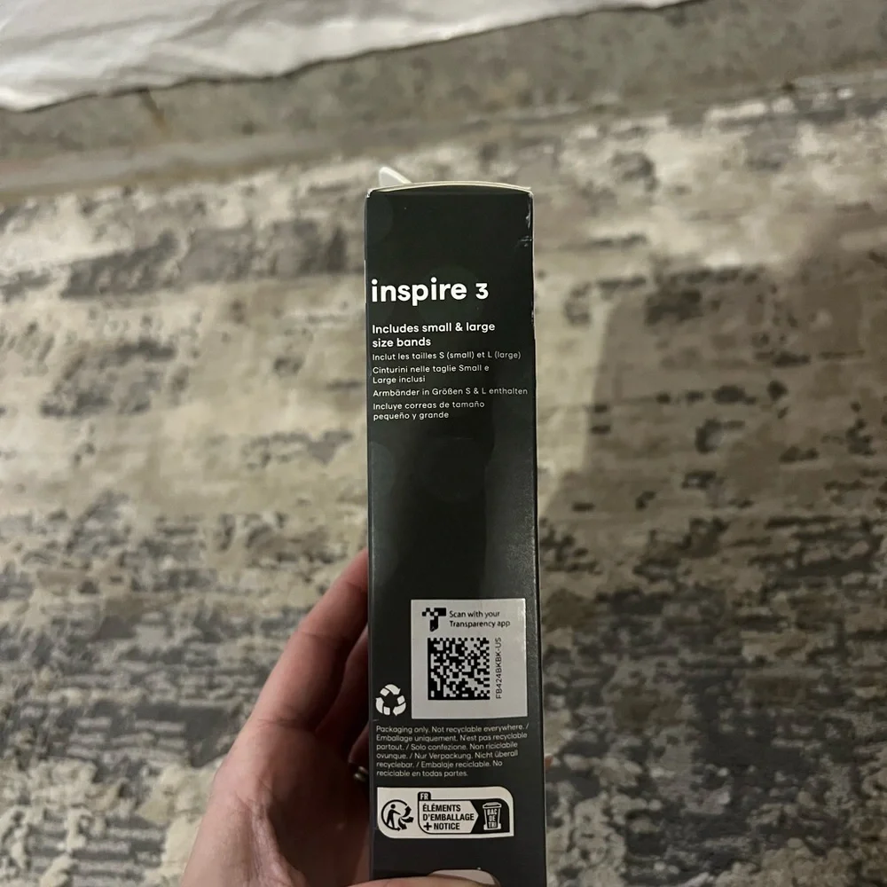 NEW Fitbit Black Inspire 3 Activity Tracker